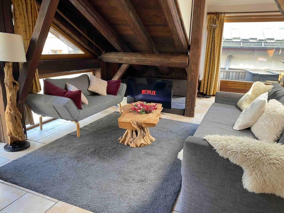 90M2 Hypercentre, Terrace, Next To Ski Lift Chamonix ภายนอก รูปภาพ