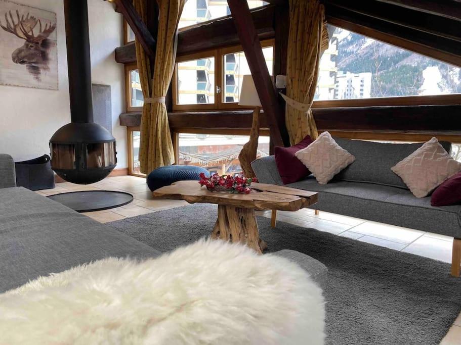 90M2 Hypercentre, Terrace, Next To Ski Lift Chamonix ภายนอก รูปภาพ